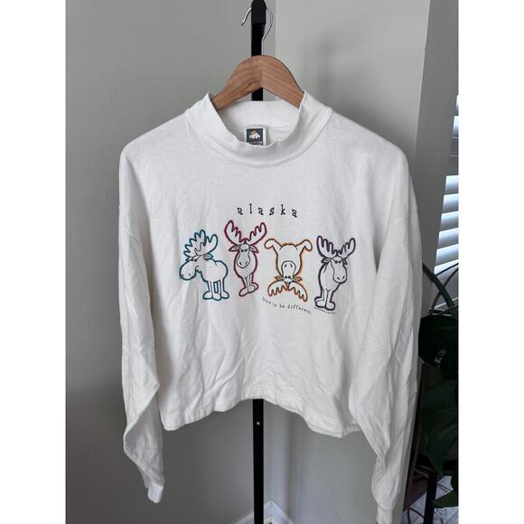 Alaska Dare To Be Different Long Sleeve Souvenir Shirt - Picture 1 of 3